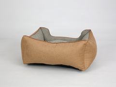 Exbury Orthopaedic Walled Dog Bed - Tan, Small