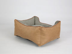 Exbury Orthopaedic Walled Dog Bed - Tan, Small