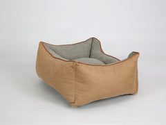 Exbury Orthopaedic Walled Dog Bed - Tan, Small