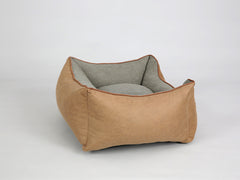 Exbury Orthopaedic Walled Dog Bed - Tan, Small