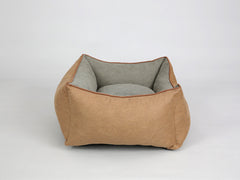 Exbury Orthopaedic Walled Dog Bed - Tan, Small