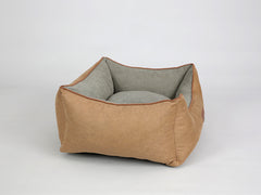 Exbury Orthopaedic Walled Dog Bed - Tan, Small