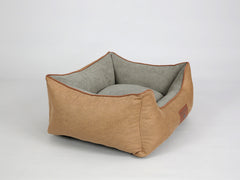 Exbury Orthopaedic Walled Dog Bed - Tan, Small