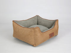 Exbury Orthopaedic Walled Dog Bed - Tan, Small