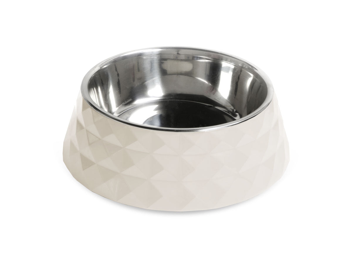 Harlequin Melamine Feeding Dog Bowl