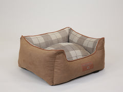 Heritage Orthopaedic Walled Dog Bed - Chocolate, Small