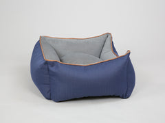 Savile Orthopaedic Walled Dog Bed - Mariner's Blue, Small