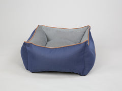 Savile Orthopaedic Walled Dog Bed - Mariner's Blue, Small