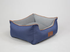 Savile Orthopaedic Walled Dog Bed - Mariner's Blue, Small