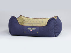 Country Orthopaedic Walled Dog Bed - Midnight Blue, Medium