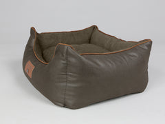 Beckley Orthopaedic Walled Dog Bed - Mahogany / Chestnut, Small