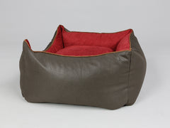 Beckley Orthopaedic Walled Dog Bed - Mahogany / Cherry, Small