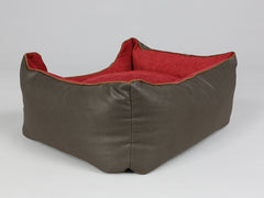 Beckley Orthopaedic Walled Dog Bed - Mahogany / Cherry, Small