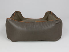 Beckley Orthopaedic Walled Dog Bed - Mahogany / Chestnut, Small