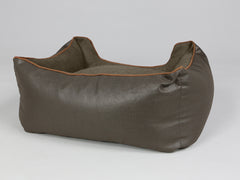 Beckley Orthopaedic Walled Dog Bed - Mahogany / Chestnut, Small