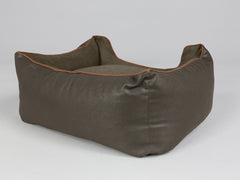 Beckley Orthopaedic Walled Dog Bed - Mahogany / Chestnut, Small