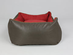 Beckley Orthopaedic Walled Dog Bed - Mahogany / Cherry, Small