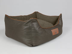 Beckley Orthopaedic Walled Dog Bed - Mahogany / Chestnut, Small