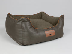 Beckley Orthopaedic Walled Dog Bed - Mahogany / Chestnut, Small