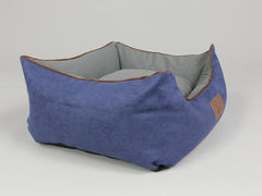 Beckley Orthopaedic Walled Dog Bed - Navy / Ash, Small