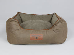 Exbury Orthopaedic Walled Dog Bed - Latte, Small