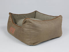 Exbury Orthopaedic Walled Dog Bed - Latte, Small