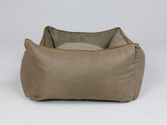 Exbury Orthopaedic Walled Dog Bed - Latte, Small