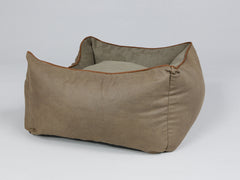 Exbury Orthopaedic Walled Dog Bed - Latte, Small