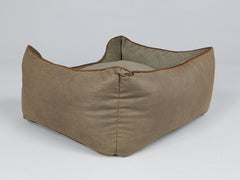 Exbury Orthopaedic Walled Dog Bed - Latte, Small
