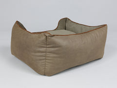 Exbury Orthopaedic Walled Dog Bed - Latte, Small