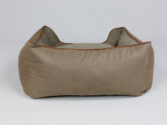 Exbury Orthopaedic Walled Dog Bed - Latte, Small
