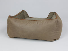 Exbury Orthopaedic Walled Dog Bed - Latte, Small