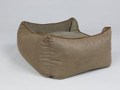 Exbury Orthopaedic Walled Dog Bed - Latte, Small