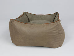Exbury Orthopaedic Walled Dog Bed - Latte, Small