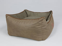 Exbury Orthopaedic Walled Dog Bed - Latte, Small