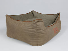 Exbury Orthopaedic Walled Dog Bed - Latte, Small
