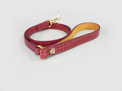 Holmsley Leather Lead – Oxblood Red, 120cm (47in.)