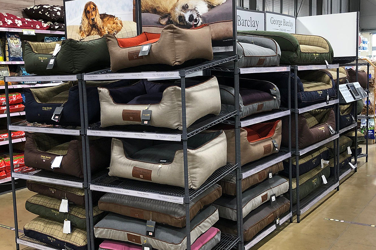 Try Before You Buy with Official Retailers of George Barclay Dog Beds