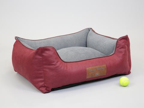 Burley Orthopaedic Walled Dog Bed - Rosso / Oslo Medium