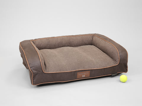 Burley Dog Sofa Bed - Chocolate Fudge, Medium