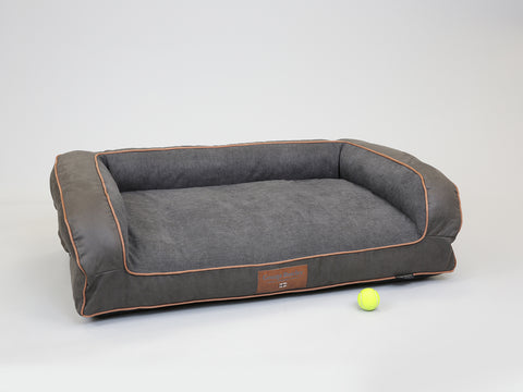 Burley Dog Sofa Bed - Charcoal, Large