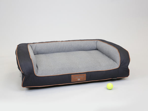 Hythe Dog Sofa Bed - Slate, Large