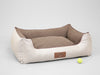 Burley Orthopaedic Walled Dog Bed - Cream Fudge, X-Large