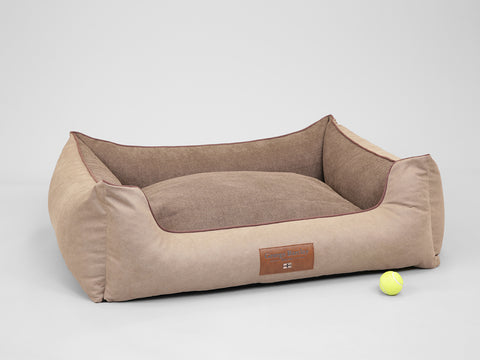 Burley Orthopaedic Walled Dog Bed - Toffee Fudge, X-Large