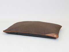 Ashurst Orthopaedic Pillow Pet Bed - Espresso, Large