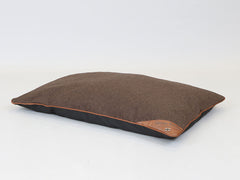 Ashurst Orthopaedic Pillow Pet Bed - Espresso, Large