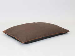 Ashurst Orthopaedic Pillow Pet Bed - Espresso, Large