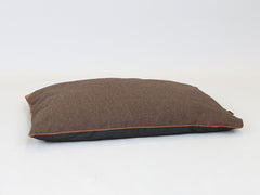 Ashurst Orthopaedic Pillow Pet Bed - Espresso, Large