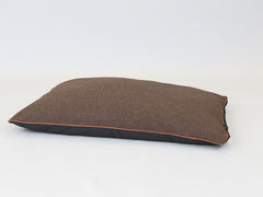 Ashurst Orthopaedic Pillow Pet Bed - Espresso, Large