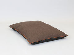 Ashurst Orthopaedic Pillow Pet Bed - Espresso, Large